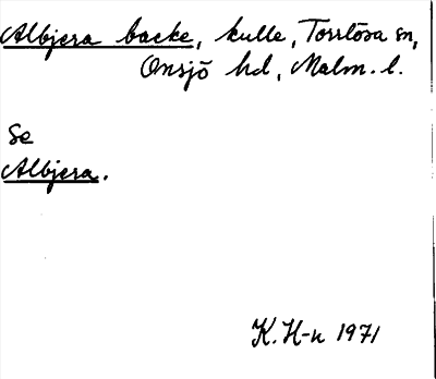 Bild på arkivkortet för arkivposten Albjera backe, se Albjera