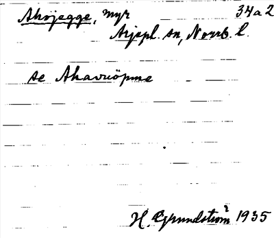 Bild på arkivkortet för arkivposten Ahojegge