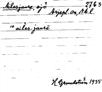 Bild på arkivkortet för arkivposten Ailesjaure