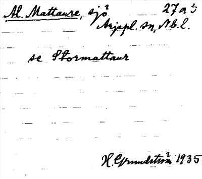 Bild på arkivkortet för arkivposten Al. Mattaure