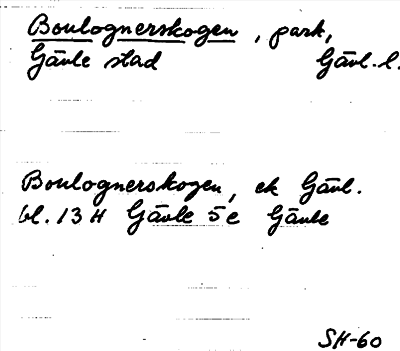 Bild på arkivkortet för arkivposten Boulognerskogen