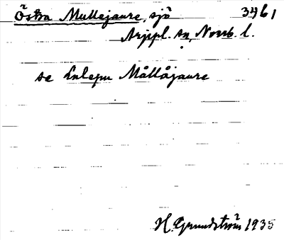 Bild på arkivkortet för arkivposten Östra Mullejaure