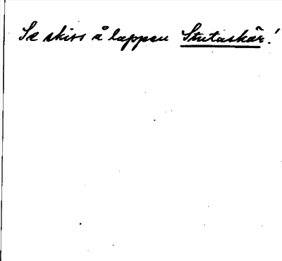 Bild på baksidan av arkivkortet för arkivposten Flatskäret
