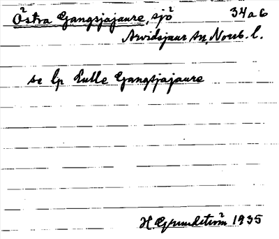 Bild på arkivkortet för arkivposten Östra Gangsjajaure