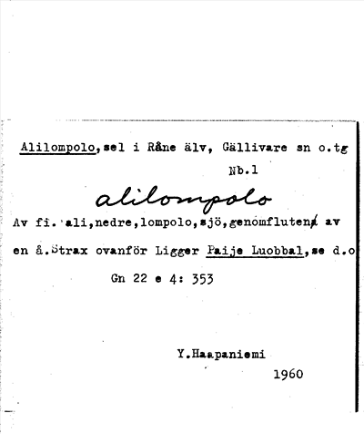 Bild på arkivkortet för arkivposten Alilompolo