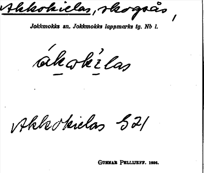 Bild på arkivkortet för arkivposten Akkokielas