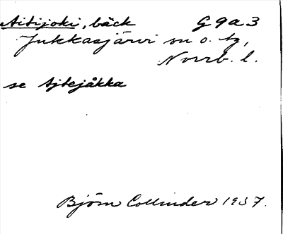 Bild på arkivkortet för arkivposten Aitijoki