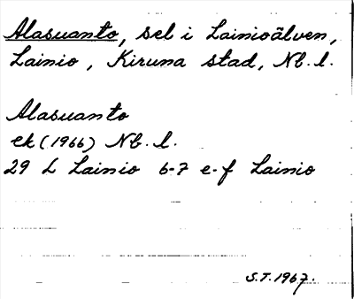 Bild på arkivkortet för arkivposten Alasuanto