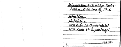 Bild på arkivkortet för arkivposten Abborrbäcken