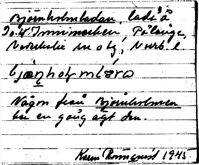 Bild på arkivkortet för arkivposten Björnholmladan