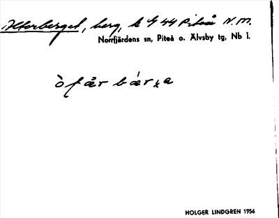 Bild på arkivkortet för arkivposten Alforberget