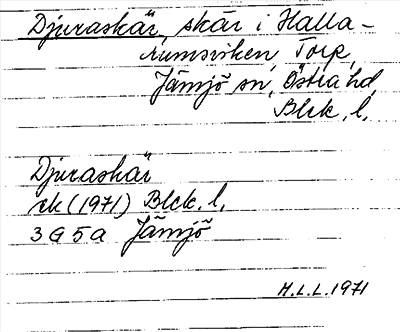 Bild på arkivkortet för arkivposten Djuraskär
