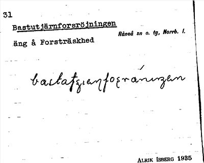 Bild på arkivkortet för arkivposten Bastutjärnforsröjningen