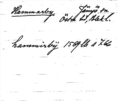 Bild på arkivkortet för arkivposten Hammarby
