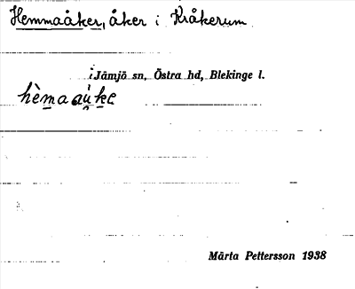 Bild på arkivkortet för arkivposten Hemmaåker