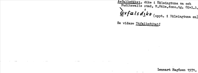 Bild på arkivkortet för arkivposten Avfallsdiket
