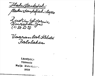 Bild på arkivkortet för arkivposten Flaken Stankolaki