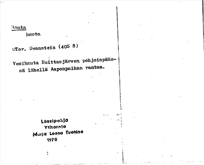 Bild på arkivkortet för arkivposten Hauta