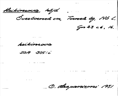 Bild på arkivkortet för arkivposten Heikinrova