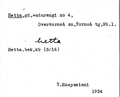 Bild på arkivkortet för arkivposten Hetta