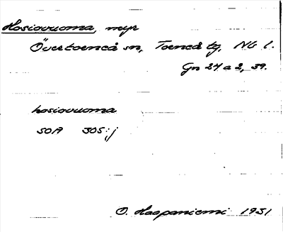Bild på arkivkortet för arkivposten Hosiovuoma