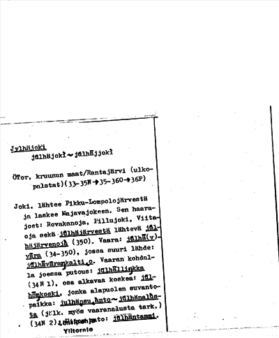 Bild på arkivkortet för arkivposten Jylhäjoki