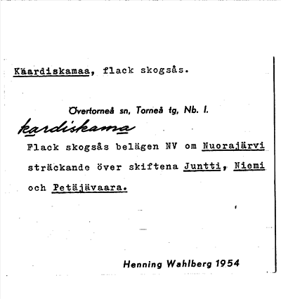 Bild på arkivkortet för arkivposten Kaardiskamaa