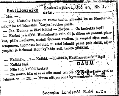 Bild på arkivkortet för arkivposten Kattilanreikä