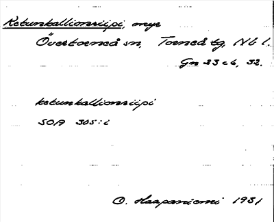 Bild på arkivkortet för arkivposten Ketunkallionriipi