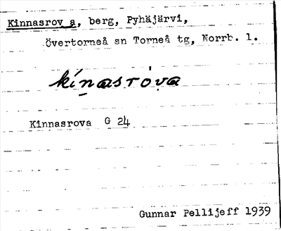 Bild på arkivkortet för arkivposten Kinnasrova