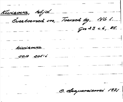 Bild på arkivkortet för arkivposten Kivirova
