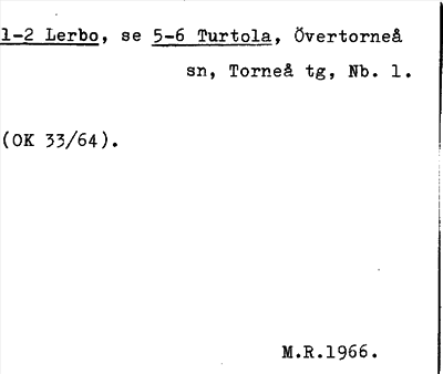 Bild på arkivkortet för arkivposten Lerbo, se 5-6 Turtola