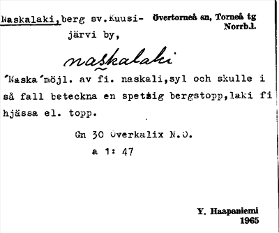 Bild på arkivkortet för arkivposten Naskalaki