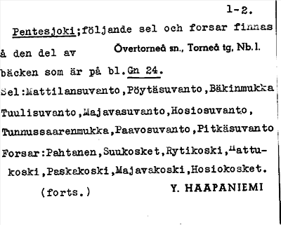 Bild på arkivkortet för arkivposten Pentesjoki