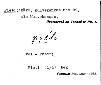 Bild på arkivkortet för arkivposten Pieti