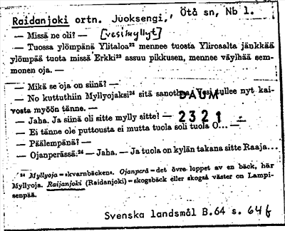 Bild på arkivkortet för arkivposten Raidanjoki