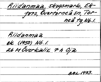Bild på arkivkortet för arkivposten Riidanmaa