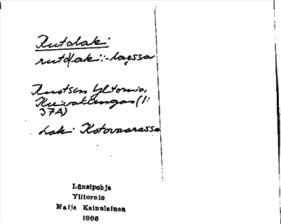 Bild på arkivkortet för arkivposten Rutolaki