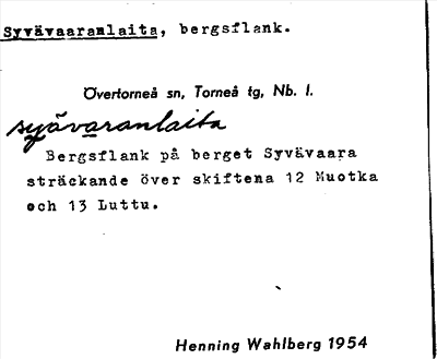 Bild på arkivkortet för arkivposten Syvävaaranlaita