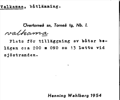 Bild på arkivkortet för arkivposten Valkamaa