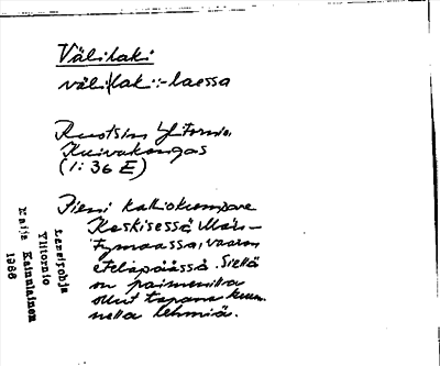 Bild på arkivkortet för arkivposten Välilaki