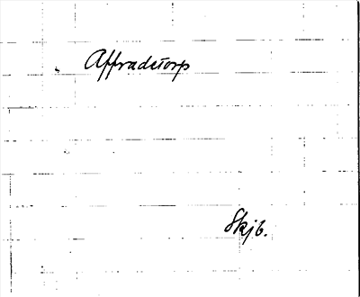 Bild på arkivkortet för arkivposten Affradetorp