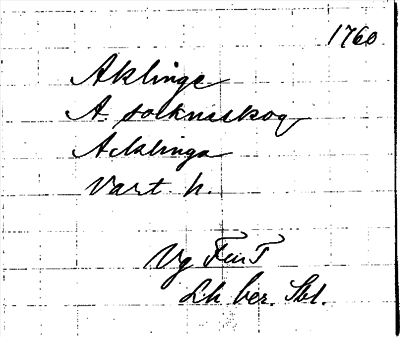 Bild på arkivkortet för arkivposten Aklinge