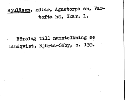 Bild på arkivkortet för arkivposten Hjulåsen