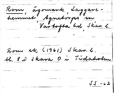Bild på arkivkortet för arkivposten Rom