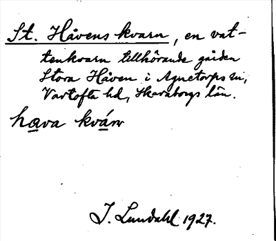 Bild på arkivkortet för arkivposten Sankt Håvens kvarn