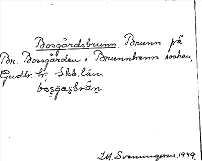 Bild på arkivkortet för arkivposten Bosgårdsbrunn