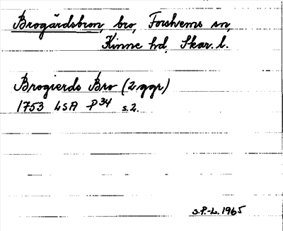 Bild på arkivkortet för arkivposten Brogärdsbron