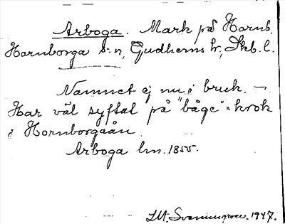 Bild på arkivkortet för arkivposten Arboga