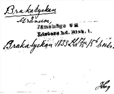 Bild på arkivkortet för arkivposten Brukalyckan